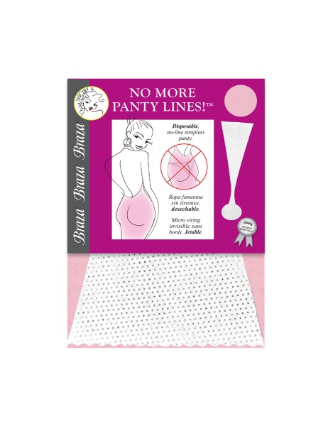 NO MORE PANTY LINES - Stringi samonośne jednorazowe